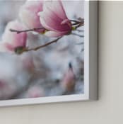 "cordially pink" - Art Print in blushing pink by Alicia Abla - Frame Close-up