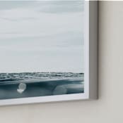 "Surface Tension 3" - Art Print in ocean by Kamala Nahas - Frame Close-up