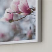 "cordially pink" - Art Print in blushing pink by Alicia Abla - Frame Close-up