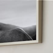 "Horseback" - Art Print in Black and White by Anne Ciotola - Frame Close-up