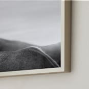 "Horseback" - Art Print in Black and White by Anne Ciotola - Frame Close-up