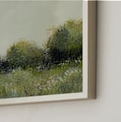 "Margins" - Art Print in Grass by Katie Mulder - Frame Close-up