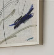 "Lines" - Art Print in Canvas by Lauren Packard - Frame Close-up