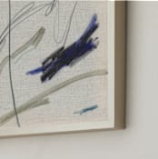 "Lines" - Art Print in Canvas by Lauren Packard - Frame Close-up