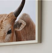 "Nelly Dean" - Art Print in Copper by Amy Carroll - Frame Close-up