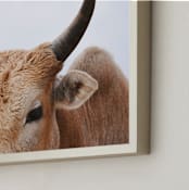 "Nelly Dean" - Art Print in Copper by Amy Carroll - Frame Close-up
