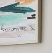 "Parisian Street Style II" - Art Print in parisian sky by Lauren Packard - Frame Close-up