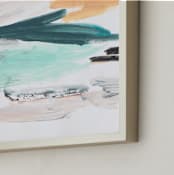"Parisian Street Style II" - Art Print in parisian sky by Lauren Packard - Frame Close-up