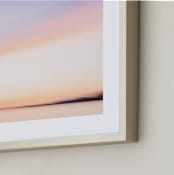 "Summer Fade" - Art Print in Lavender Sky by Everett Paper Goods - Frame Close-up