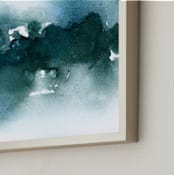 "Distant Dusk I" - Art Print in Night Sky by Lindsay Megahed - Frame Close-up