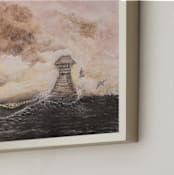 "Lighthouse 1" - Art Print in autumn by Ramnik Velji - Frame Close-up