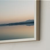 "Little Magadi I" - Art Print in Sky by David Michuki - Frame Close-up