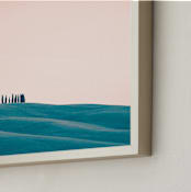"Tuscan Hills 02" - Art Print in Afternoon by Kelsey Mucci - Frame Close-up