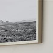 "highland prairie VI mono" - Art Print in ash by Kamala Nahas - Frame Close-up