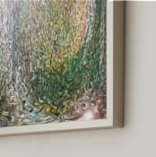"Enchanted Series - Kingdom of the Elves" - Art Print in Elf Green by Mariecor Agravante - Frame Close-up