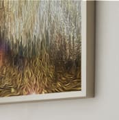"Enchanted Series - SunSprite ThroneRoom" - Art Print in SunSprite Gold by Mariecor Agravante - Frame Close-up