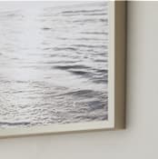 "I love freedom" - Art Print in Neutral by Lying on the grass - Frame Close-up