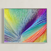 "Linya Series" - Art Print in Full-Color by Augusto Paolo Bringas Dizon - Framed
