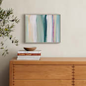 "Grace" - Art Print in Teal by Artsy Canvas Girl Designs - In a Room