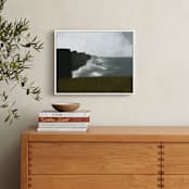 "Moher 3" - Art Print in Stony Blue by Kristen Marie - In a Room