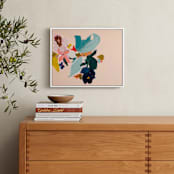 "Spring Botanical Series #3" - Art Print in Peach by Caryn Owen - In a Room