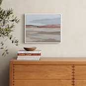 "Blushing Expanse" - Art Print in Expanse by Kati Ramer - In a Room