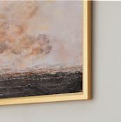 "After The Storm" - Art Print in Sunset by Ramnik Velji - Frame Close-up