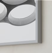 "In Flight" - Art Print in Black & white by Angie McMonigal - Frame Close-up