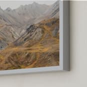 "Eminence" - Art Print in Sand by Courtney Crane - Frame Close-up