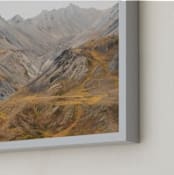 "Eminence" - Art Print in Sand by Courtney Crane - Frame Close-up