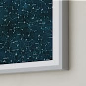 "Deep Space" - Art Print in Celestial by Meggy Masters - Frame Close-up