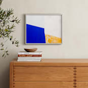 "Color Block" - Art Print in Sun by Heather Deffense - In a Room