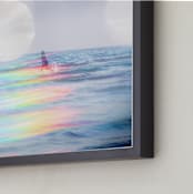 "Skipping through the ocean" - Art Print in Ocean by Jacquelyn Sloane Siklos - Frame Close-up