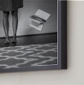 "Book II" - Art Print in charcoal by Keely Norton Owendoff - Frame Close-up