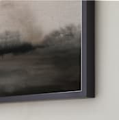 "Mystical & Mysterious" - Art Print in Misty Black & White by Michelle Jean - Frame Close-up
