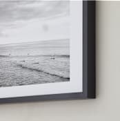 "The Lookout" - Art Print in tar by Kamala Nahas - Frame Close-up