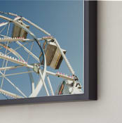 "Rueda de Fortuna" - Art Print in Color by Asha Nahas - Frame Close-up