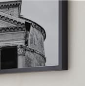 "Pantheon I" - Art Print in Black & White by Becca Beers - Frame Close-up