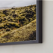 "icelandic moss no.1" - Art Print in one color by Monica Gussow - Frame Close-up