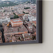 "Bologna" - Art Print in Dusty Blush by LindseyErin - Frame Close-up