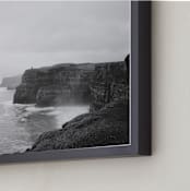"Take Me Back" - Art Print in Black & White by Becca Beers - Frame Close-up