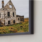 "abandoned 02" - Art Print in one color by Monica Gussow - Frame Close-up