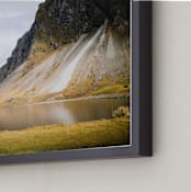 "iceland expanse no.04" - Art Print in one color by Monica Gussow - Frame Close-up