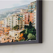 "Genoa Views" - Art Print in Cream by LindseyErin - Frame Close-up