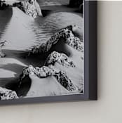 "Sunset Dunes" - Art Print in Ash by Alaric Yanos - Frame Close-up