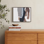 "A Trail to Follow" - Art Print in Obsidian by Jennifer Daily - In a Room
