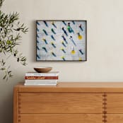"Palay" - Art Print in Blue Tones by Hello Sophie Design Lab - In a Room