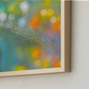 "Dreaming Of Summer I" - Art Print in Electric by Jonathan Brooks - Frame Close-up