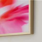 "Chroma Explosion" - Art Print in Rose by Catherine Culvenor - Frame Close-up