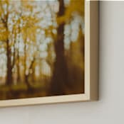 "Golden Canopy Study #2" - Art Print in Goldenrod by Stacy Kron - Frame Close-up